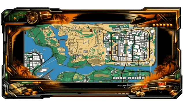 GTA San Andreas Extended Maps