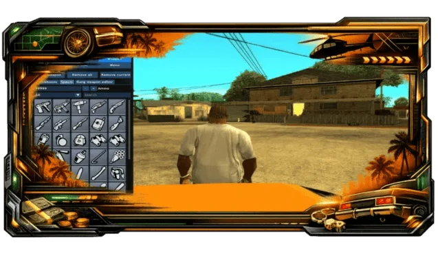 GTA San Andreas MOD Menu